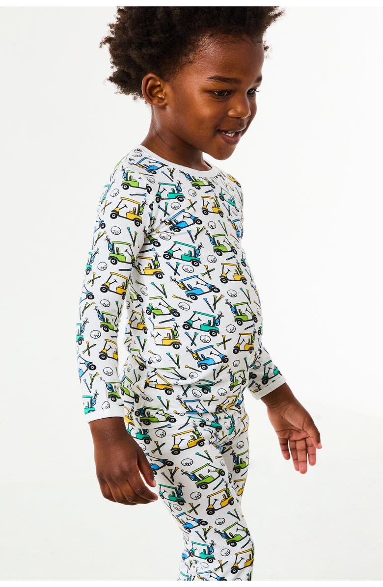 Clover Baby & Kids Long Sleeve Pajama Set - Golf, Alternate, color, Golf