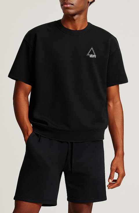 Short Sleeve Sweatshirt