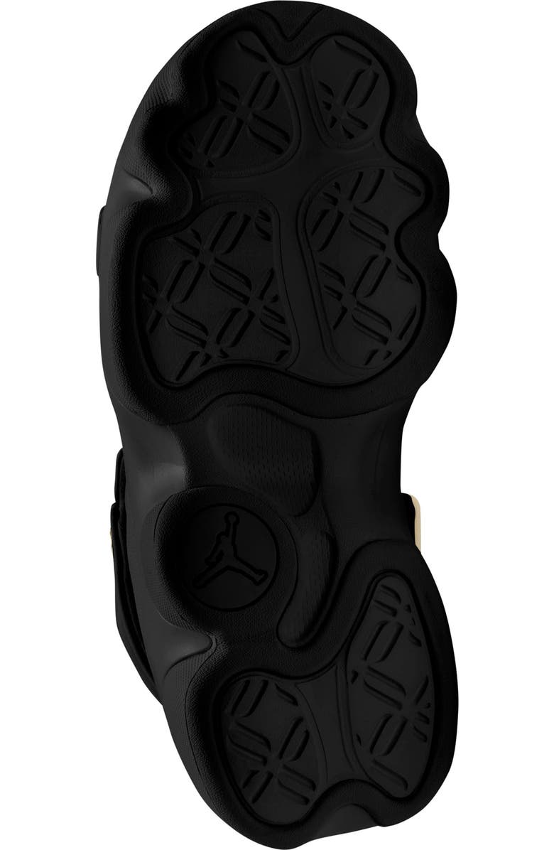 Jordan Deja Sandal, Alternate, color, Black/ Metallic Gold