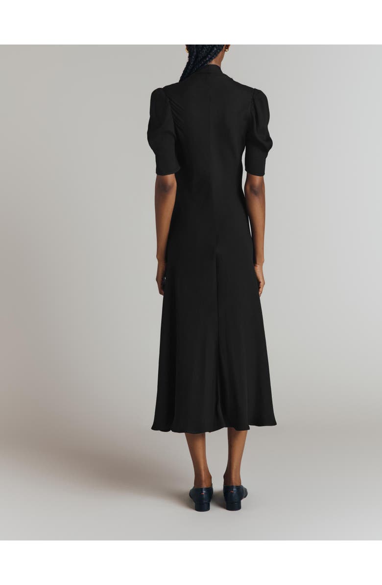 Ghost London Capri Crepe Short Sleeve Midi Dress, Alternate, color,