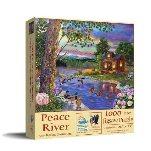 Peace River 1000 piece Jigsaw Puzzle for Adults
