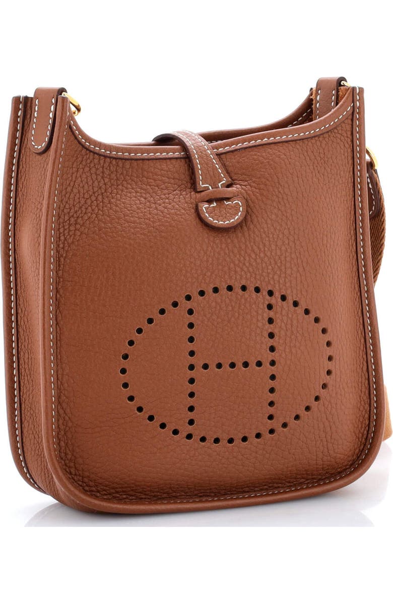 Pre-Owned Hermes Evelyne Bag Gen III Clemence TPM, Alternate, color, Gold