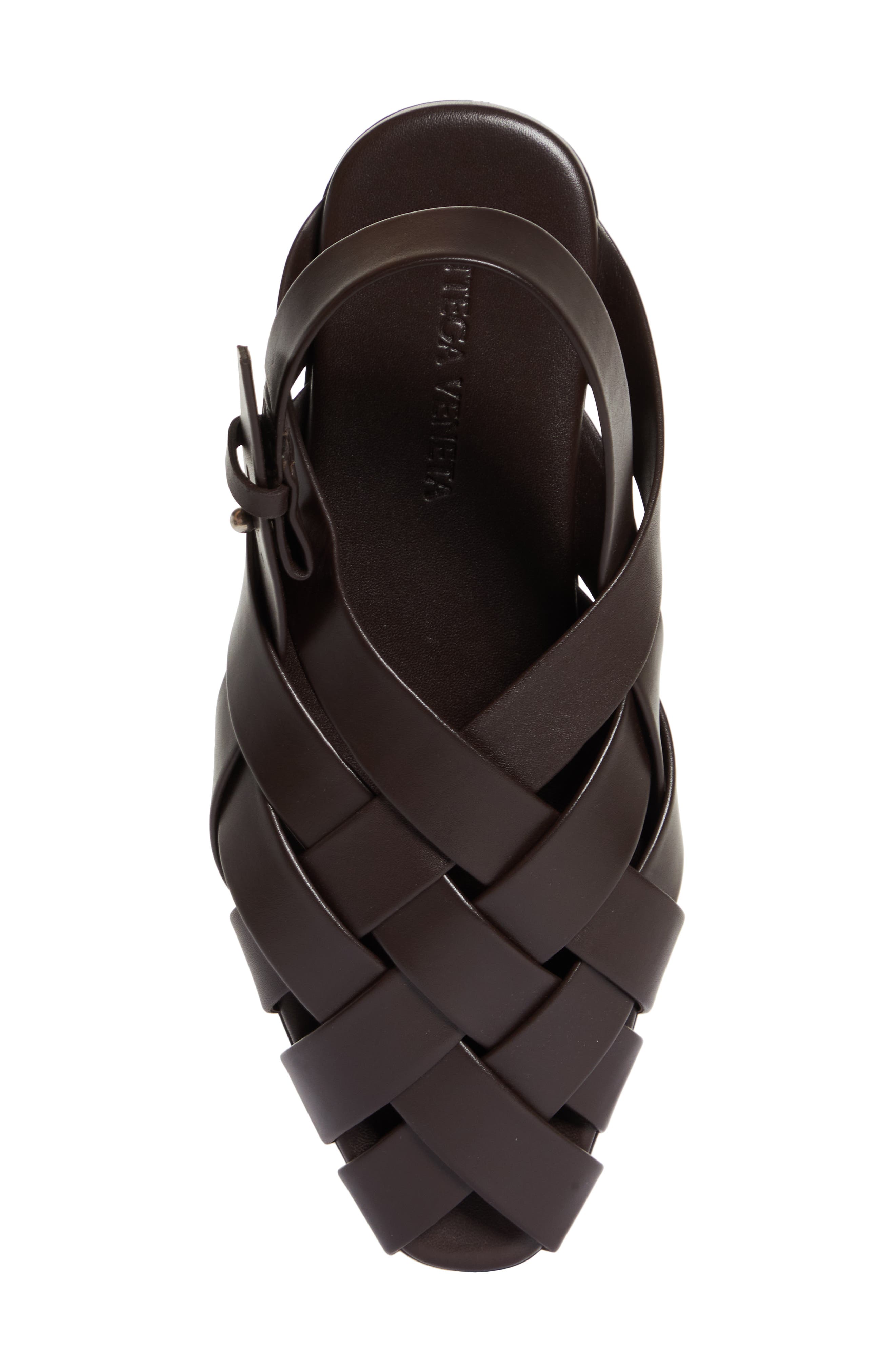 Bottega Veneta Alfie Stretch Slingback Flat, Alternate, color, 