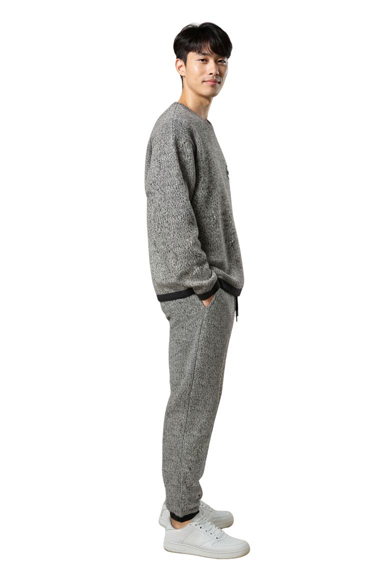 Layered Look Sweatpants, Alternate, color, GREY