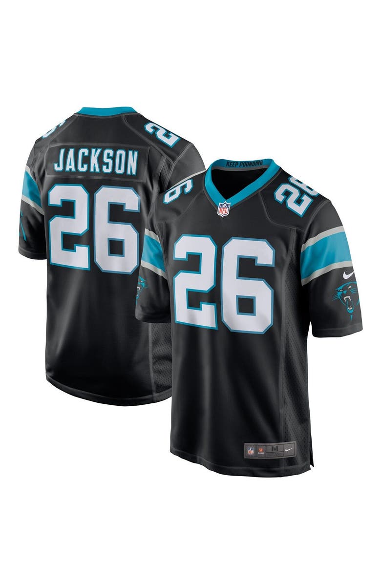 Nike Men's Nike Donte Jackson Black Carolina Panthers Game Jersey, Main, color,