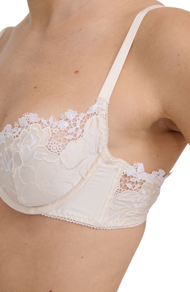 Kat The Label Saskia Underwire Bra, Alternate, color, Ivory