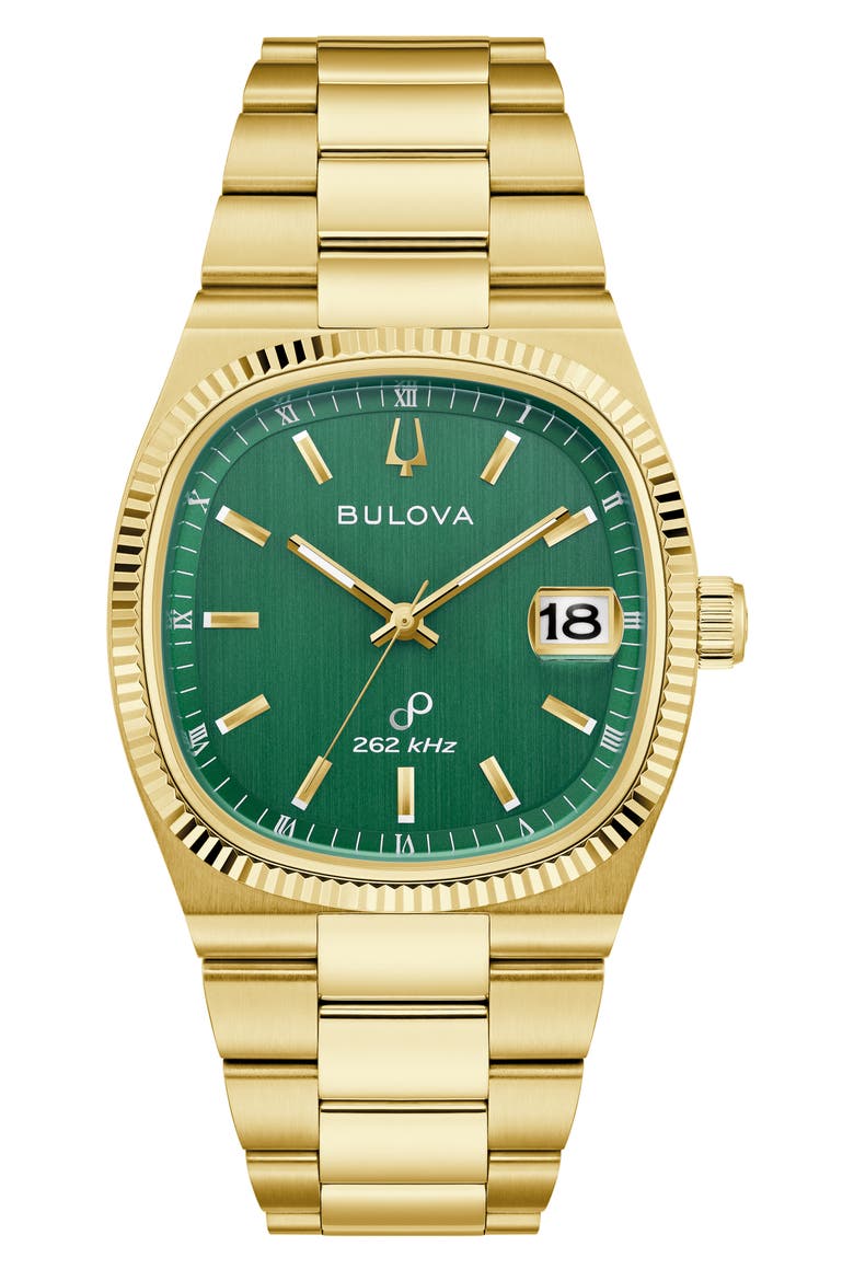 Super Seville Goldtone Bracelet Watch, 37.5mm, Main, color, GOLD-TONE
