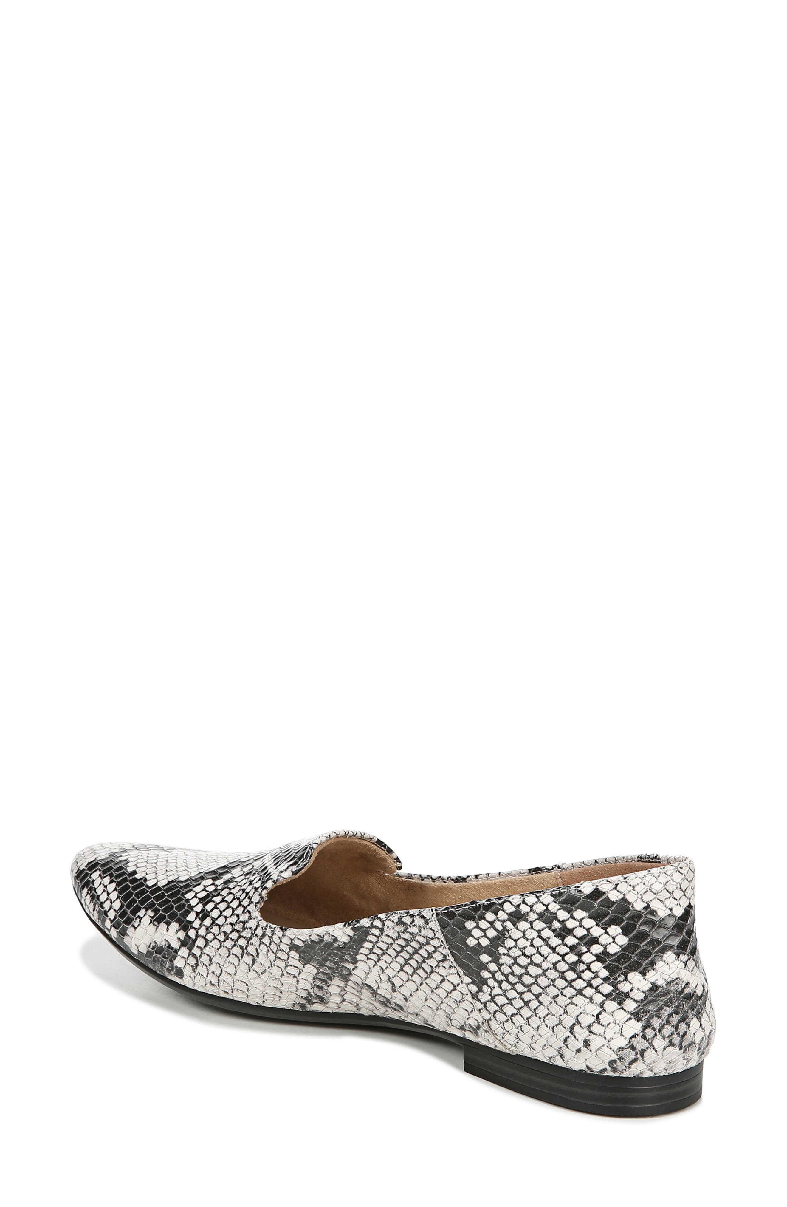 Lorna Collapsible Heel Loafer, Alternate, color, ALABASTER SNAKE