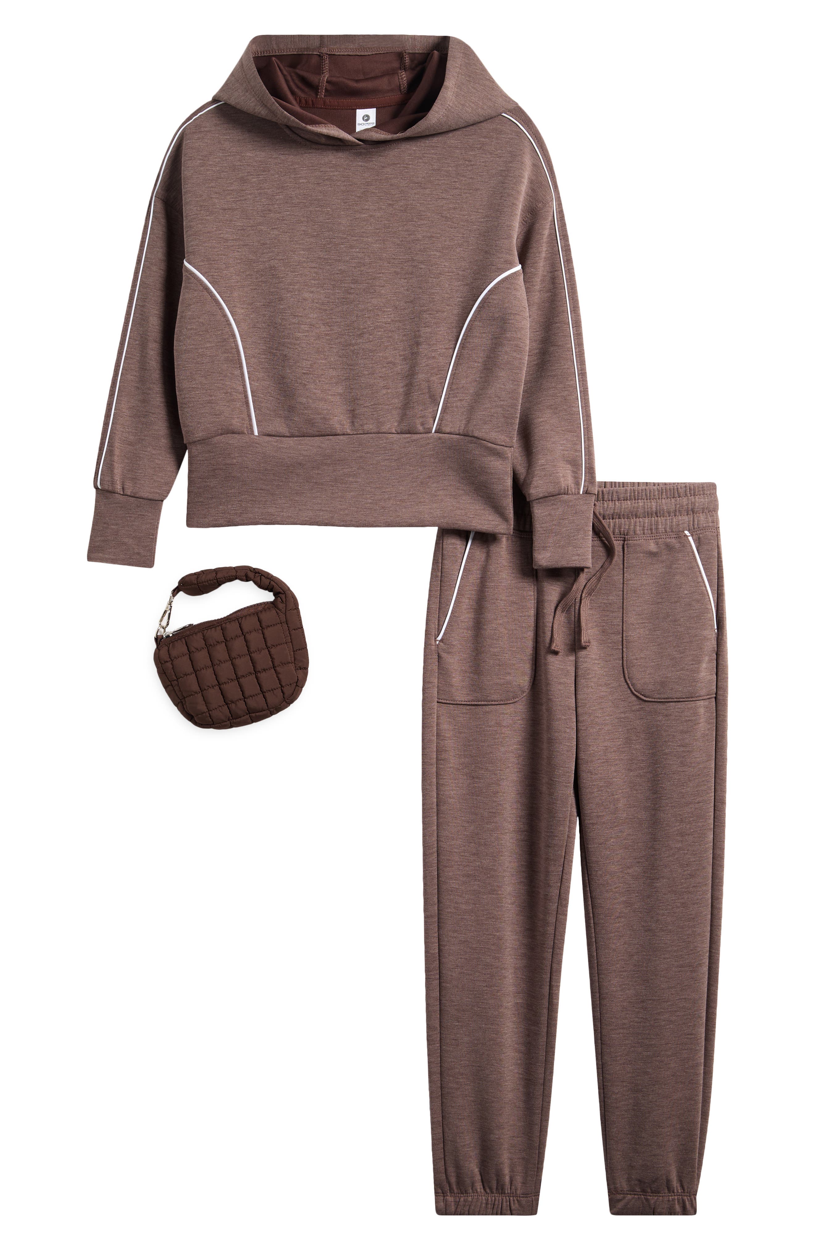 Kids' Hoodie, Joggers & Scuba Purse Set
