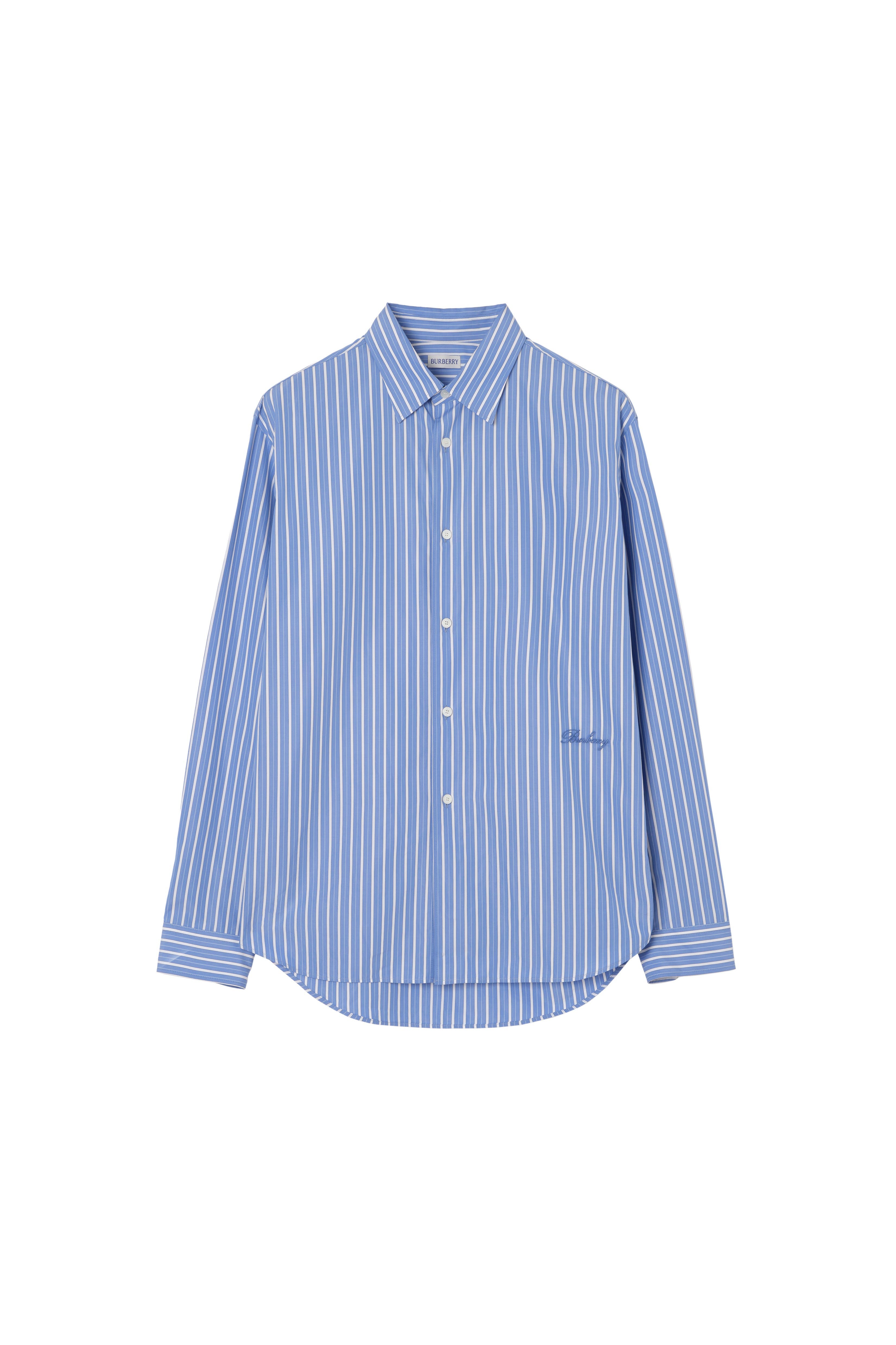 Relaxed Fit Striped Cotton Shirt - image 4