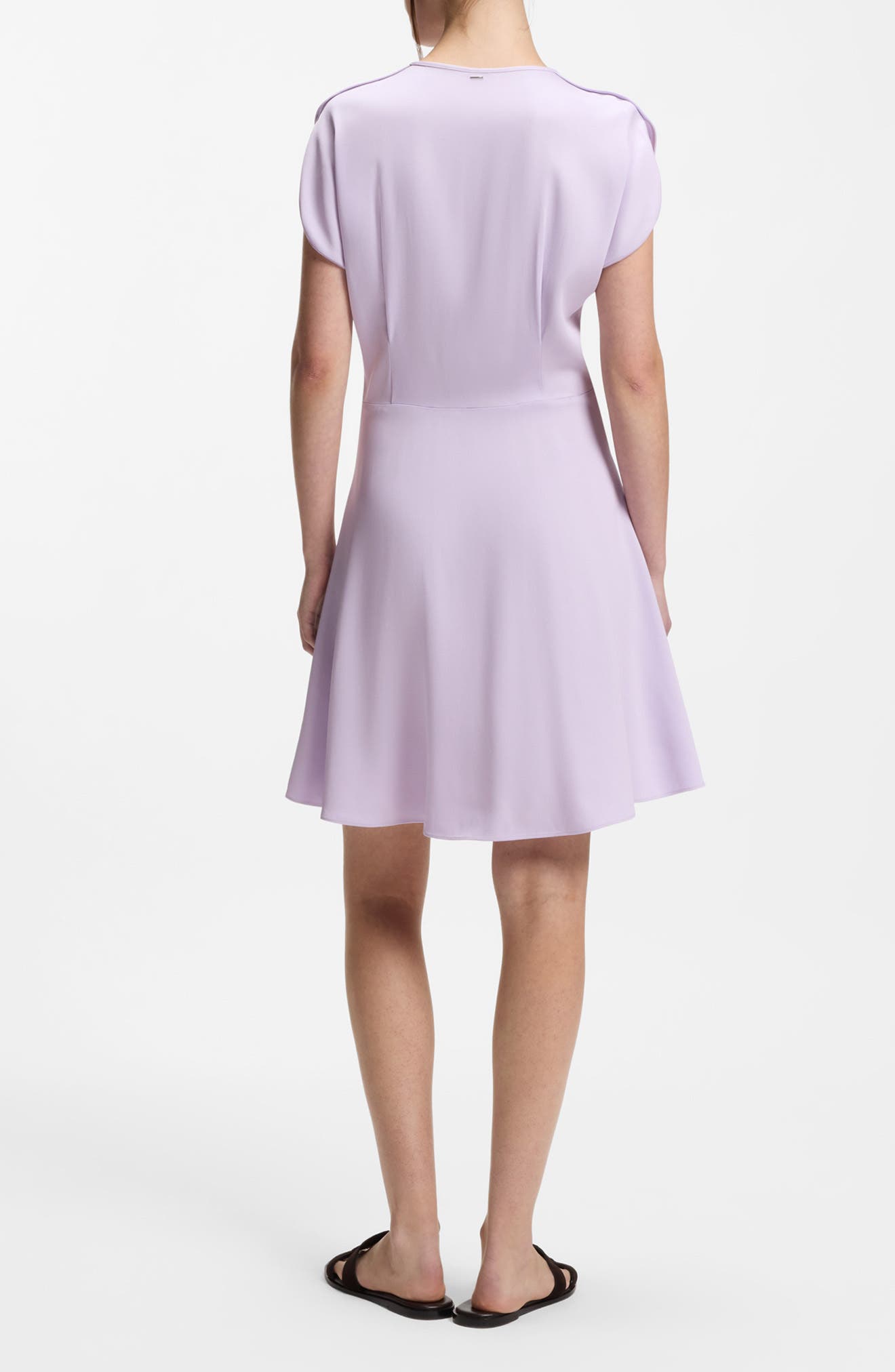 Devari Wrap Bodice Dress - image 4