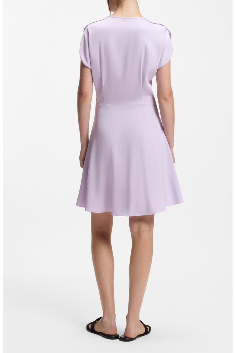 Devari Wrap Bodice Dress, Alternate, color, LAVENDAR TIDE