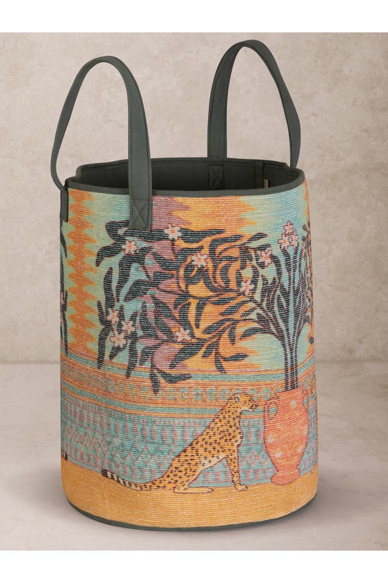 Zaria Laundry Hamper 14" x 20", Main, color, Multicolored