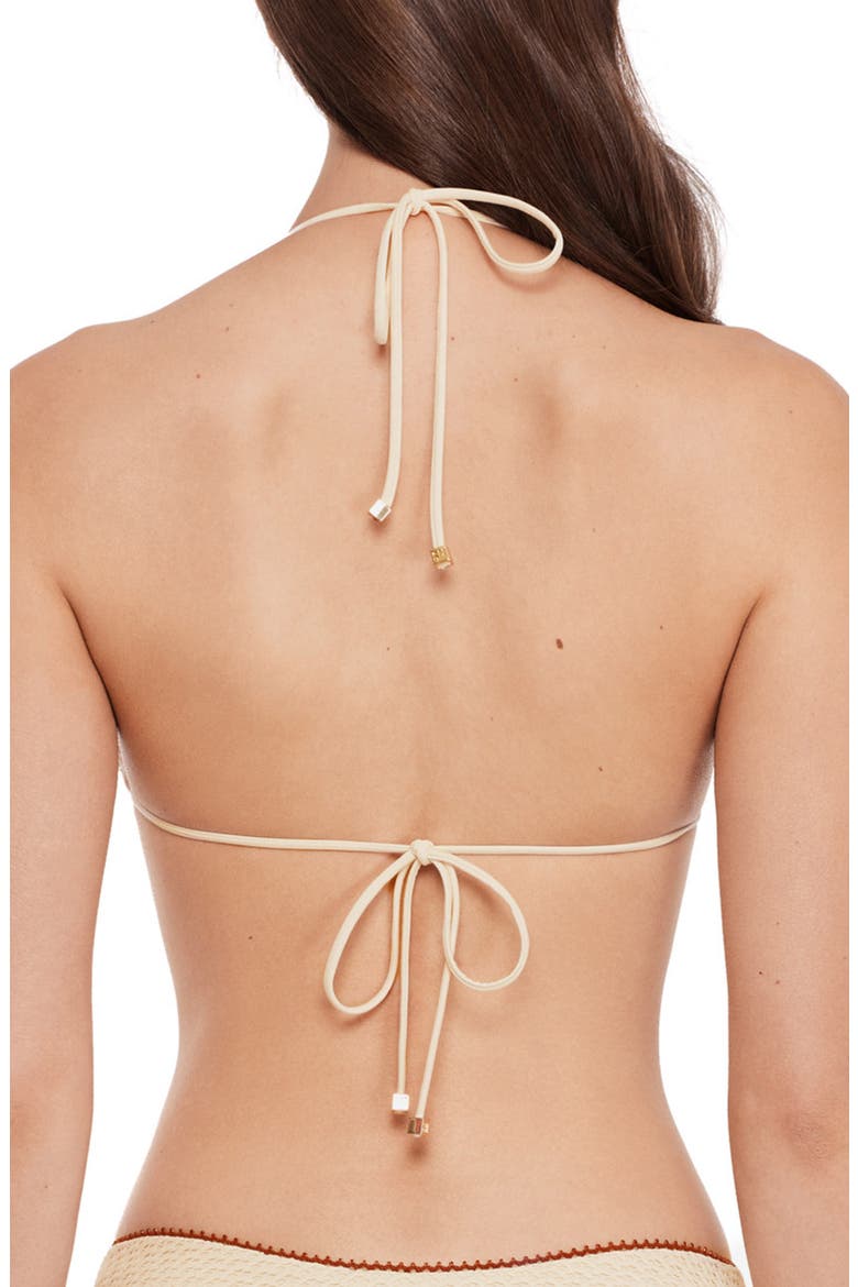 Triangle Bikini Top, Alternate, color, PEARL