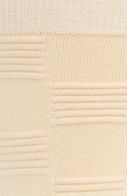 Nordstrom Textured Check Viscose Blend Socks