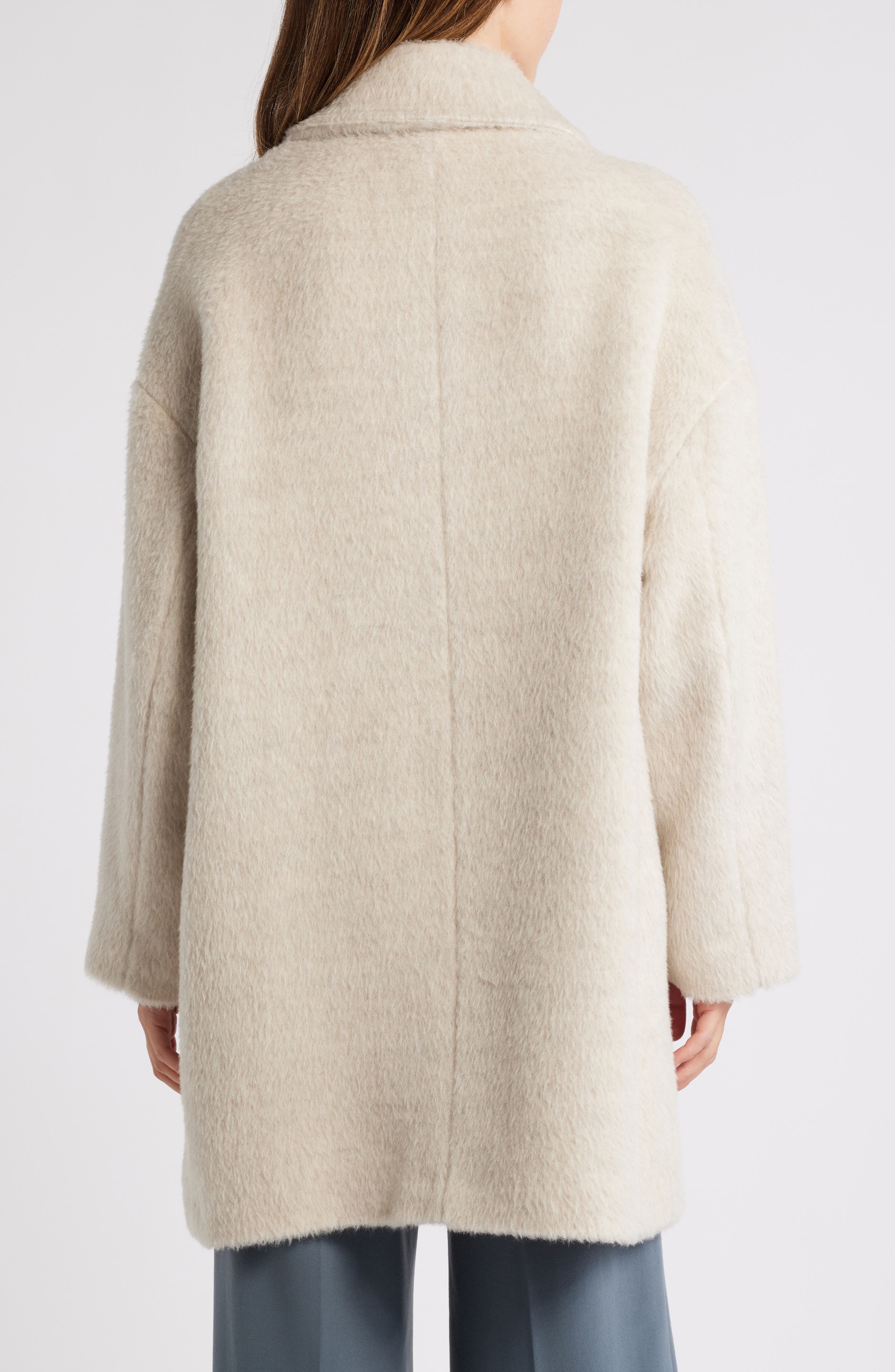 Tedi Double Breasted Wool & Alpaca Coat - image 2