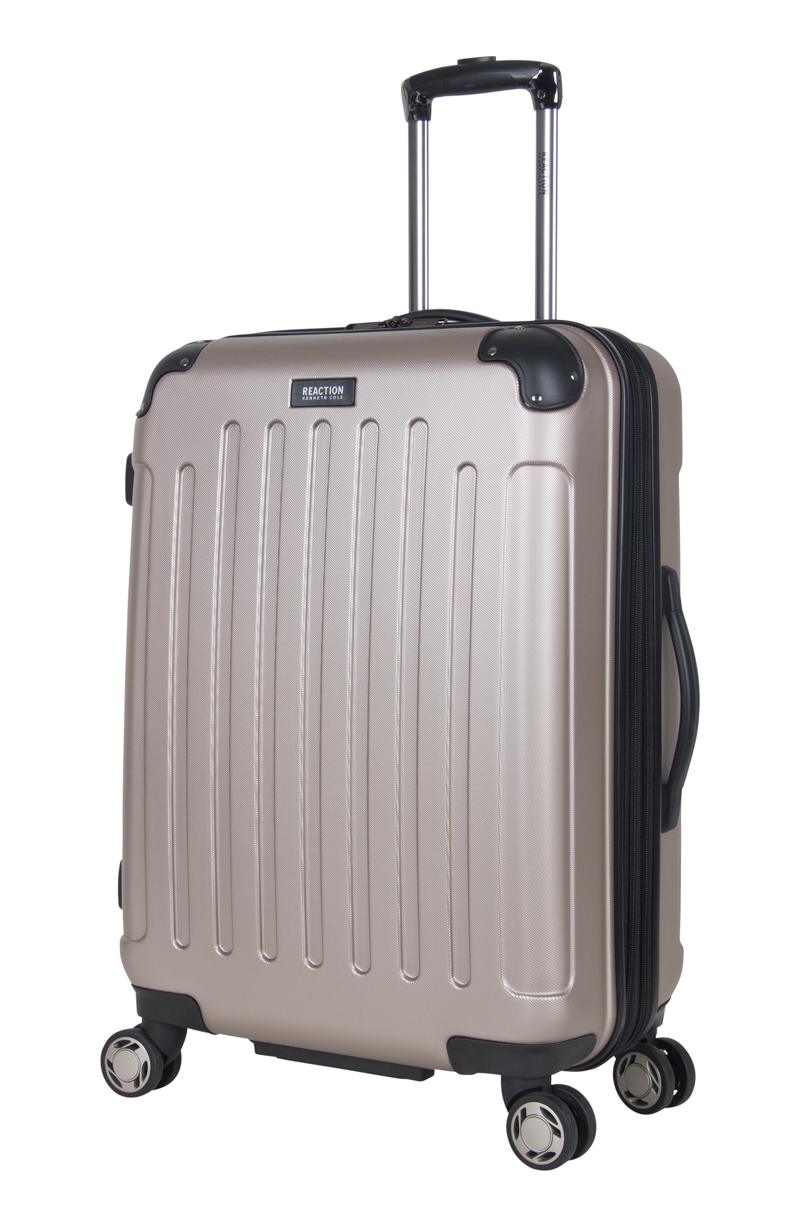 Kenneth Cole Reaction Renegade 24-Inch Lightweight Hardside Expandable Spinner Luggage, Alternate, color, Champagne