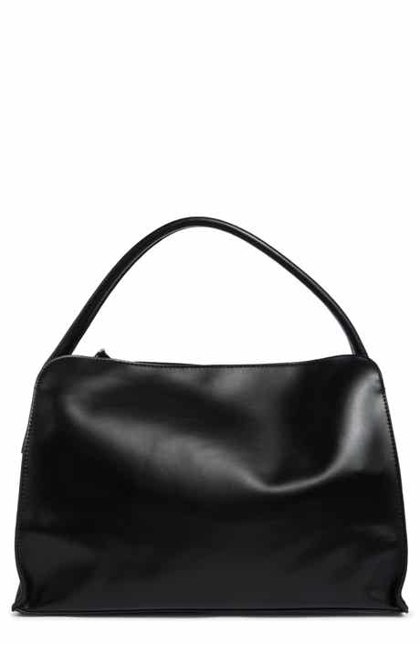 Oversized Faux Leather Tote