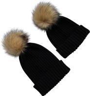 Accouchée Mom n Me Beanie Set