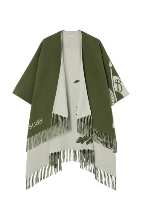 Knight Wool Cashmere Cape
