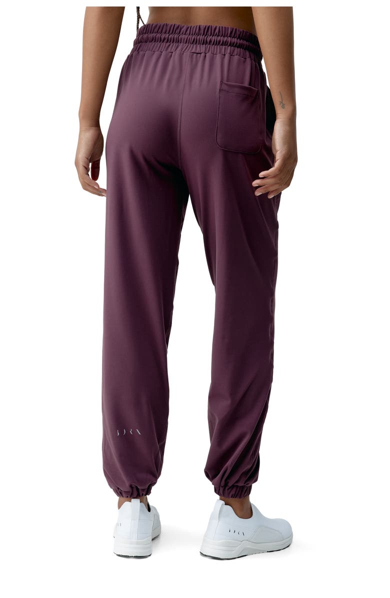Born Living Yoga Camille Performance Sport Jogger, Alternate, color, Dark Cherry