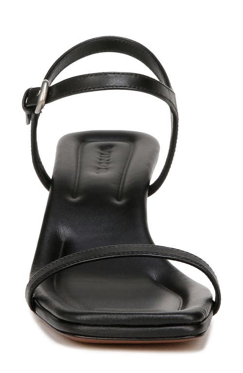 Vince Coco Ankle Strap Sandal In Black