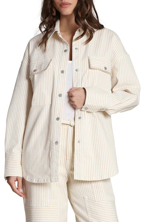 Whipstitch Oversize Shirt