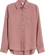 Caslon® Pocket Button-Up Shirt