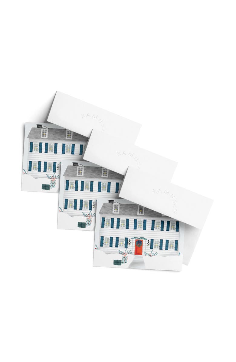 Ramus & Co Winter/Holiday Greeting Card Pack Sets (3 ct) Classic Winter Home, Main, color, Multi-Pack