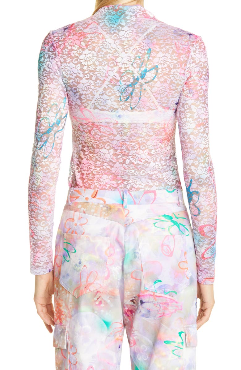 Collina Strada Cardio Nova Lace Top, Alternate, color,