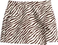 Good Luck Girl Kids' Zebra Print Skort
