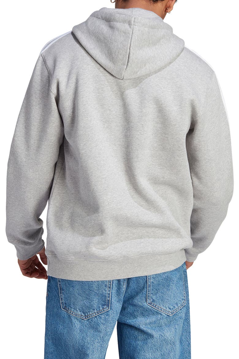 Adicolor Classics 3-Stripes Hoodie, Alternate, color, MGREYH