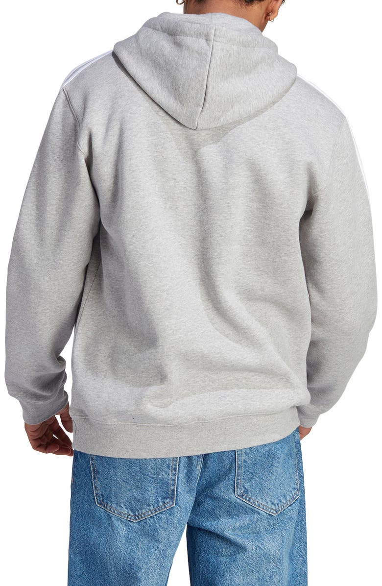 adidas Adicolor Classics 3-Stripes Hoodie, Alternate, color, Mgreyh