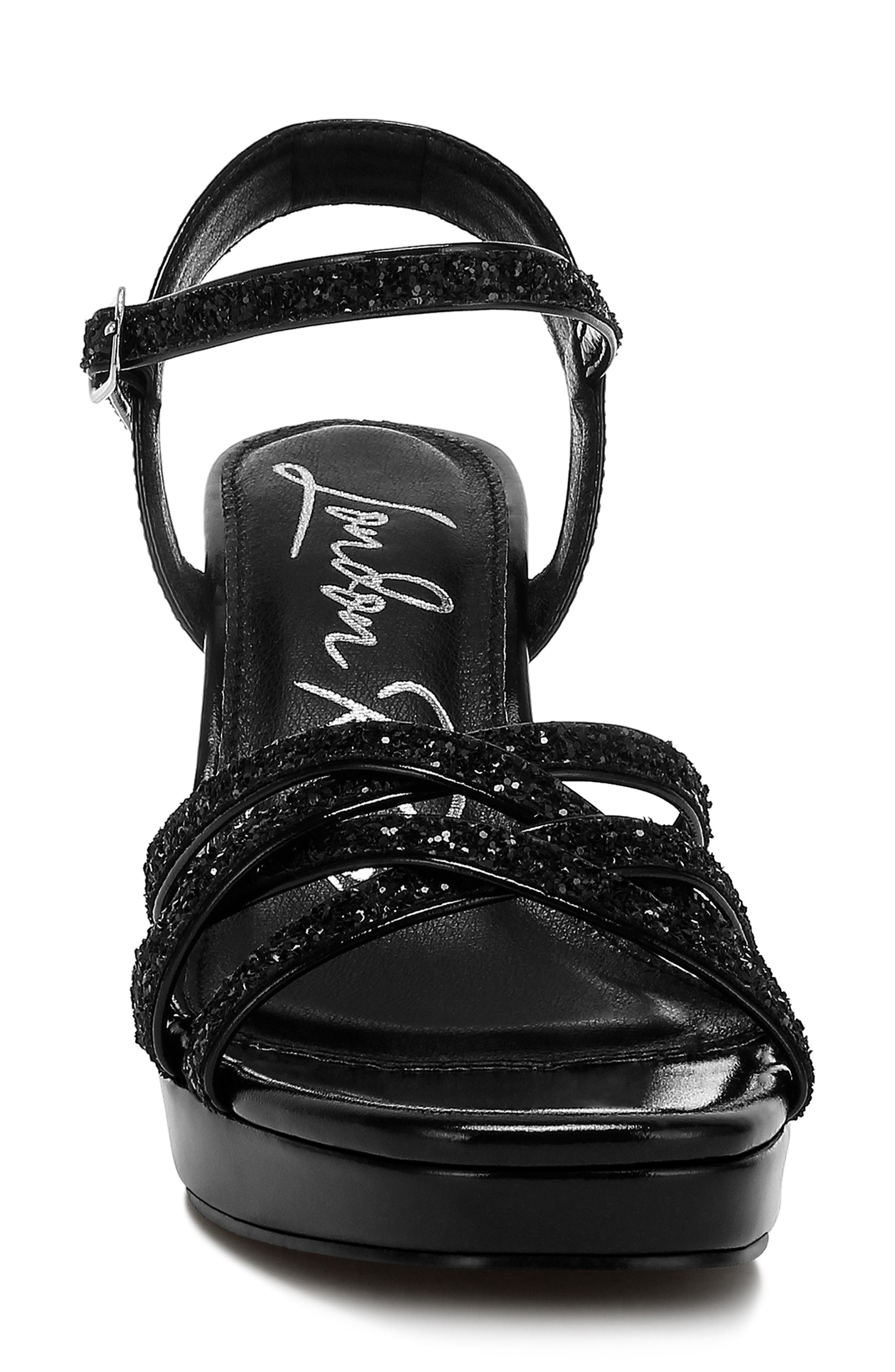 Sparks Sandal, Alternate, color, BLACK