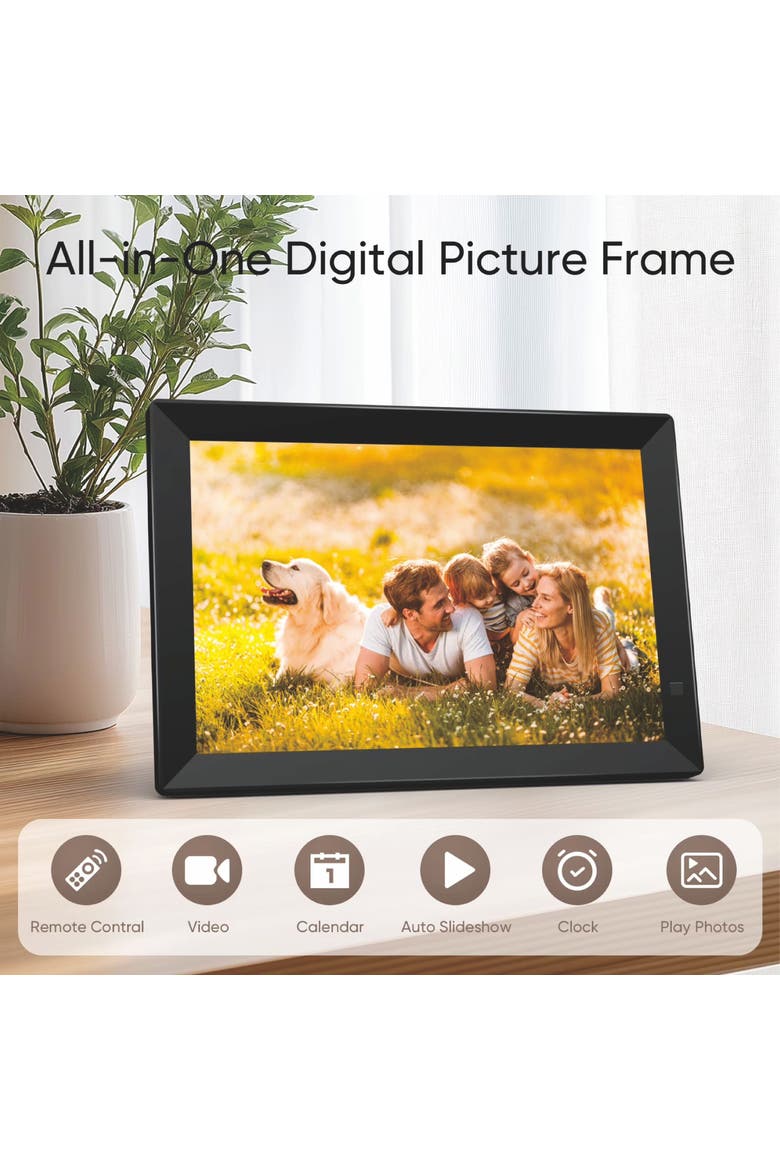 10.1" Digital Photo Frame, Alternate, color, Black