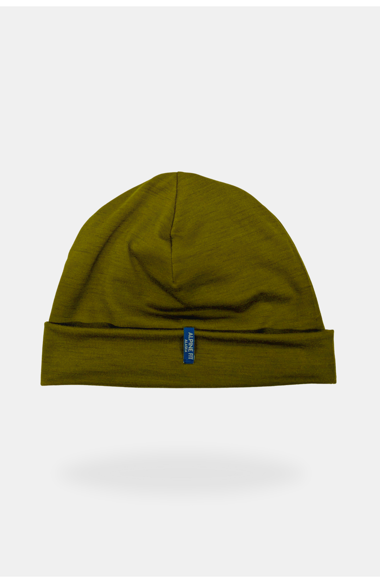 Alpine Fit Nordic Anywhere Merino Wool Hat, Alternate, color, Kelp Green
