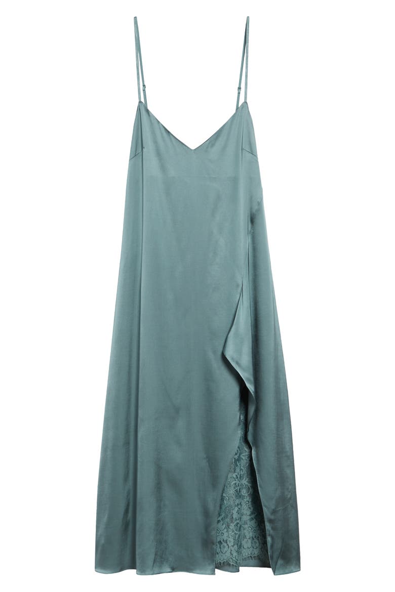 Satin Slipdress, Alternate, color, SAGE GREEN