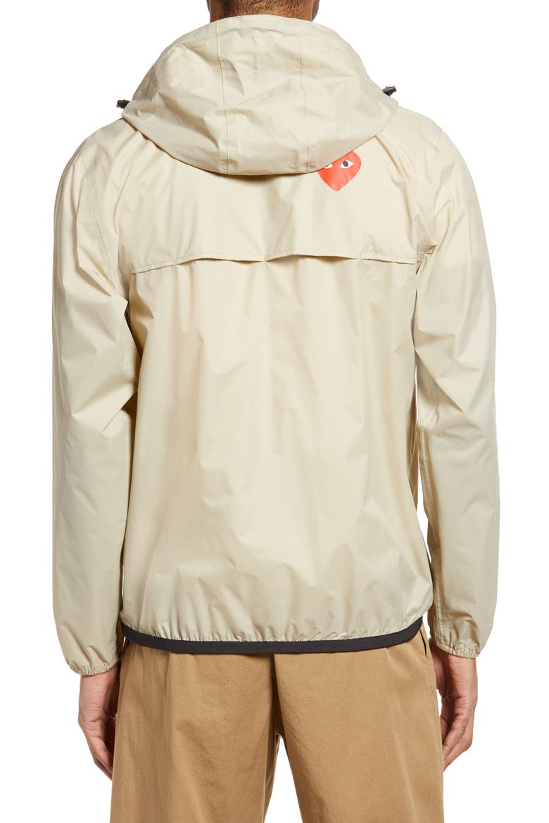 K-Way Hooded Pullover, Alternate, color, BEIGE