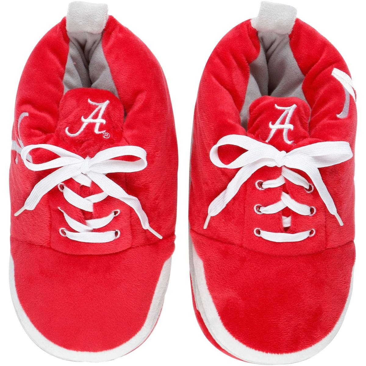 FOCO Men's FOCO Alabama Crimson Tide Plush Sneaker Slippers, Main, color, 