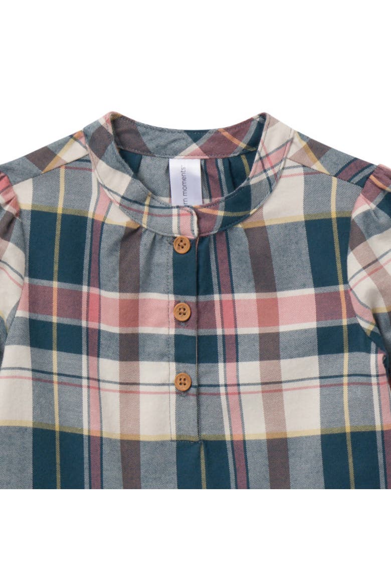 Plaid Collared Dress, Alternate, color, Orion Blue Plaid