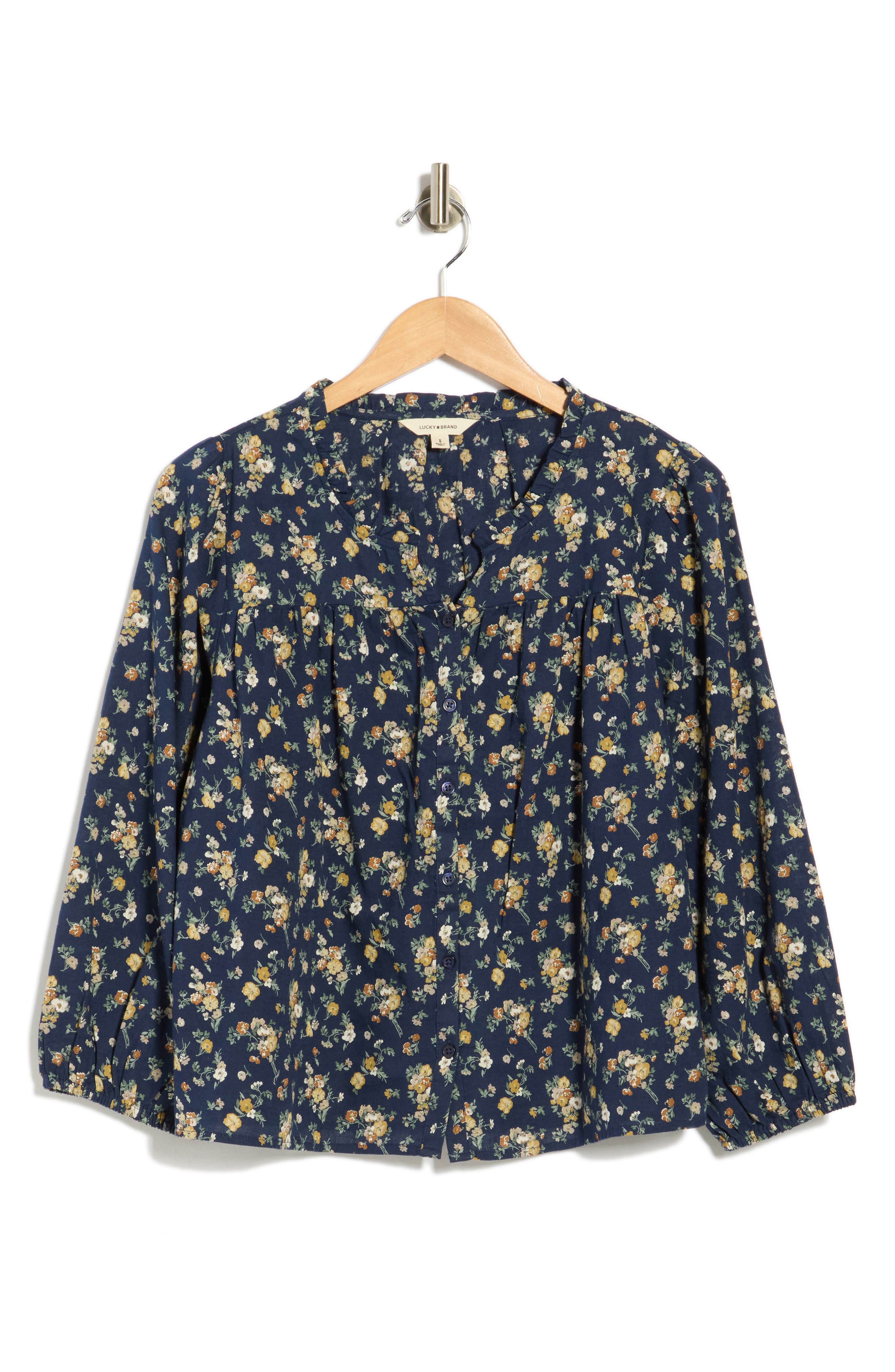 Cotton & Linen Notch Neck Top