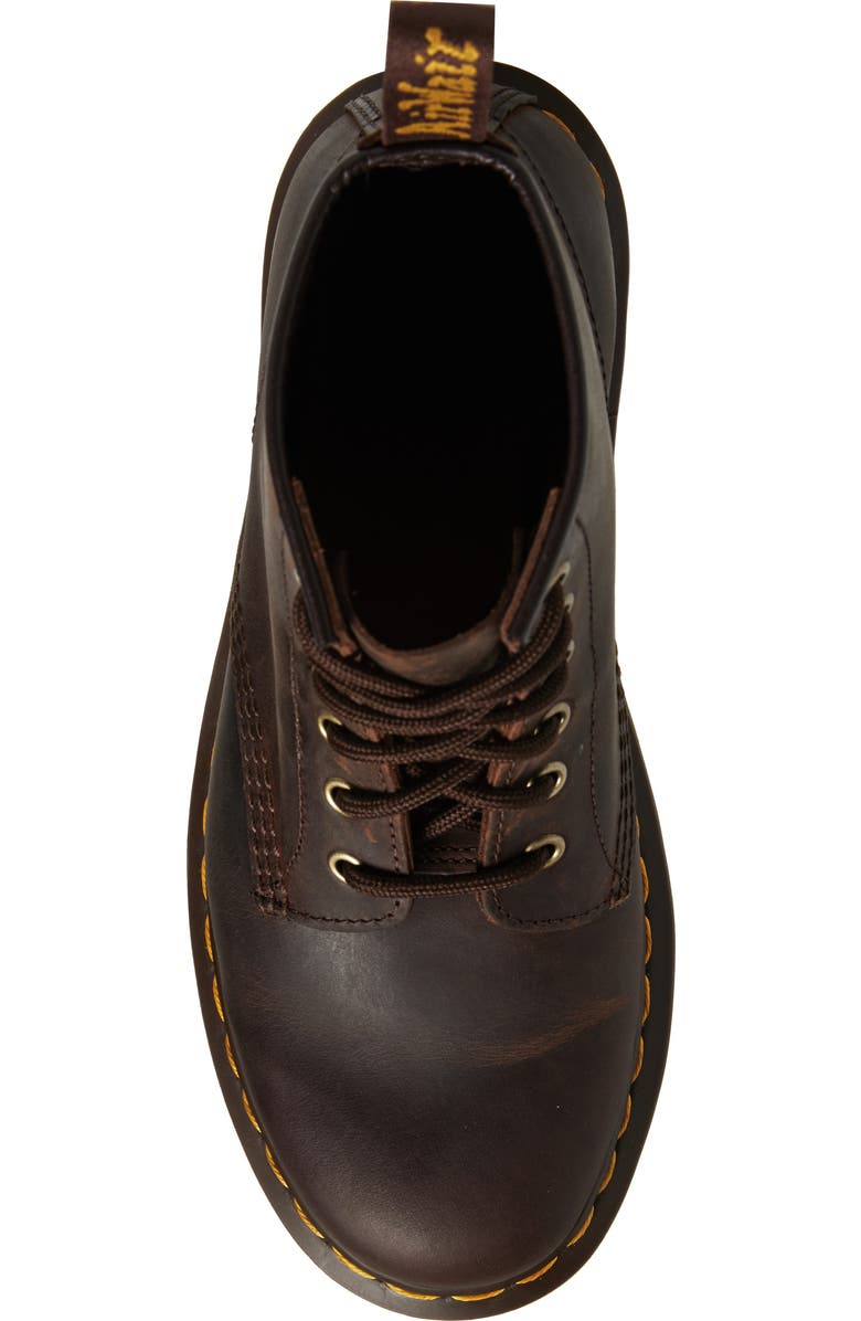 Dr. Martens 101 Lace-Up Boot, Alternate, color, Dark Brown