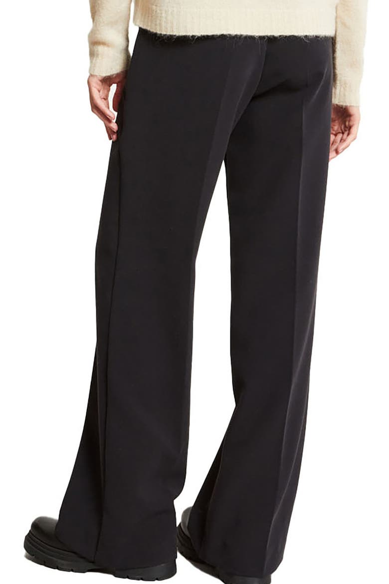 Palazzo Trousers, Alternate, color, Black