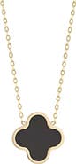GABI RIELLE Clover Pendant Necklace