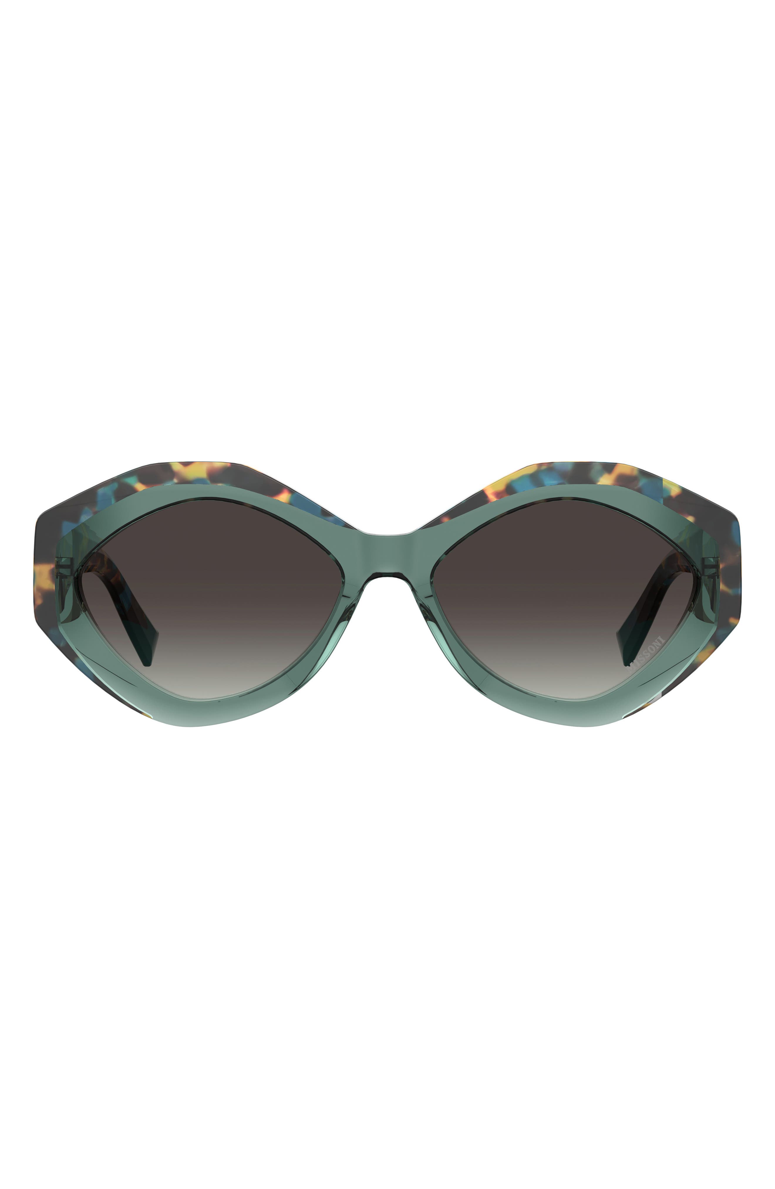 Missoni 56mm Oval Sunglasses