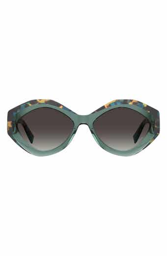 Missoni 56mm Oval Sunglasses