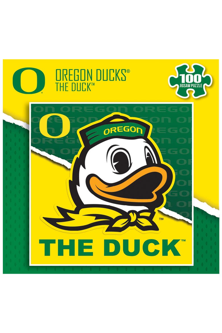 Oregon Ducks Mascot 100 Piece Puzzle, Alternate, color, Multicolor