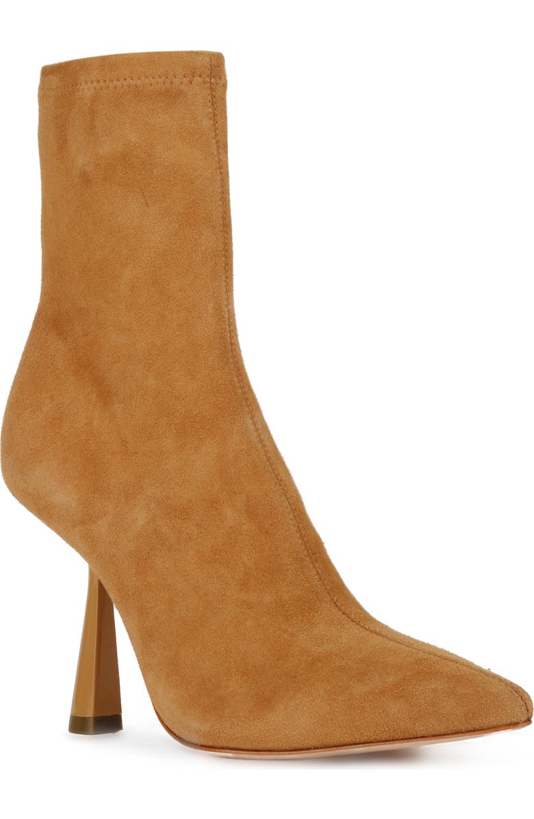 BLACK SUEDE STUDIO Jelena Pointed Toe Bootie, Main, color,