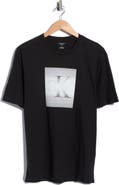 Calvin Klein Pixelated Logo Graphic T-Shirt