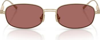 Brunello Cucinelli 51mm Oval Sunglasses | Nordstrom
